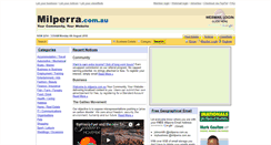 Desktop Screenshot of milperra.com.au