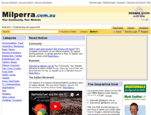 Tablet Screenshot of milperra.com.au